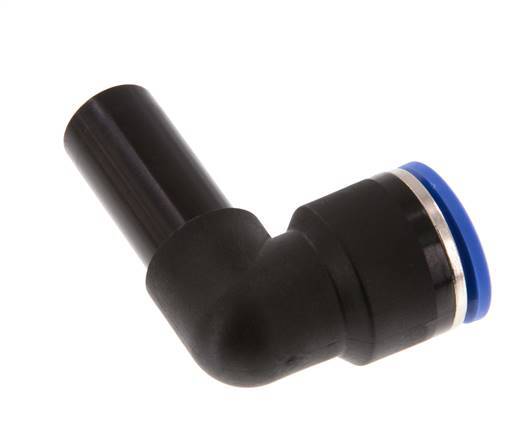 16mm x 16mm 90 graden L-verbinding PA 66 Insteekfitting Plug NBR