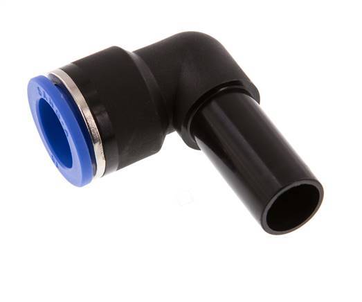16mm x 16mm 90 graden L-verbinding PA 66 Insteekfitting Plug NBR