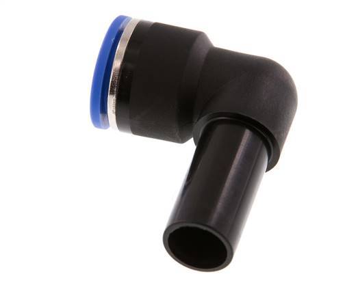 16mm x 16mm 90 graden L-verbinding PA 66 Insteekfitting Plug NBR