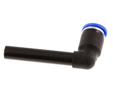 8mm x 8mm 90 graden L-verbinding PA 66 Insteekfitting Plug Lange Huls NBR [2 Stuks]