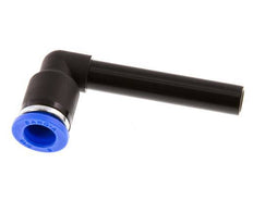 8mm x 8mm 90 graden L-verbinding PA 66 Insteekfitting Plug Lange Huls NBR [2 Stuks]