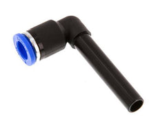 8mm x 8mm 90 graden L-verbinding PA 66 Insteekfitting Plug Lange Huls NBR [2 Stuks]