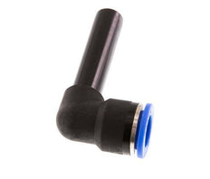14mm x 14mm 90 graden L-verbinding PA 66 Insteekfitting Plug Lange Huls NBR