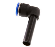 14mm x 14mm 90 graden L-verbinding PA 66 Insteekfitting Plug Lange Huls NBR