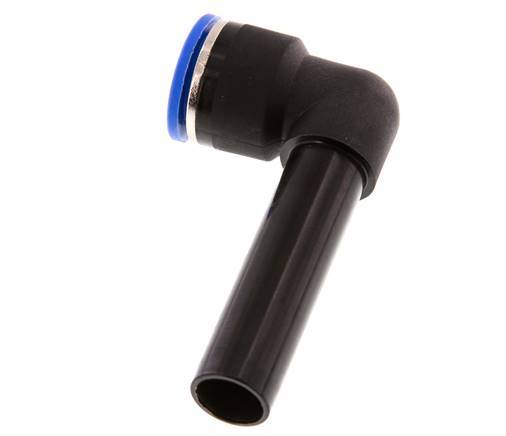 16mm x 16mm 90 graden L-verbinding PA 66 Insteekfitting Plug Lange Huls NBR