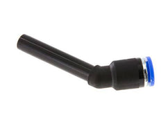 8mm x 8mm 45deg Elbow Push-in Fitting with Plug-in PA 66 NBR Long Sleeve [2 Pieces]