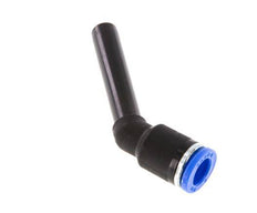 8mm x 8mm 45 graden L-verbinding PA 66 Insteekfitting Plug Lange Huls NBR [2 Stuks]