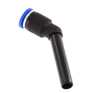 8mm x 8mm 45 graden L-verbinding PA 66 Insteekfitting Plug Lange Huls NBR [2 Stuks]