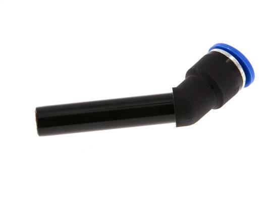 10mm x 10mm 45 graden L-verbinding PA 66 Insteekfitting Plug Lange Huls NBR [2 Stuks]