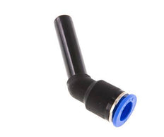 12mm x 12mm 45 graden L-verbinding PA 66 Insteekfitting Plug Lange Huls NBR [2 Stuks]