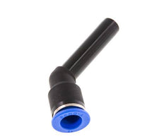 12mm x 12mm 45 graden L-verbinding PA 66 Insteekfitting Plug Lange Huls NBR [2 Stuks]