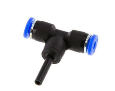 4mm x 4mm T-koppeling PBT Insteekfitting Plug NBR [2 Stuks]