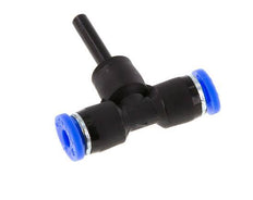 4mm x 4mm T-koppeling PBT Insteekfitting Plug NBR [2 Stuks]