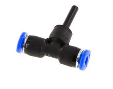 4mm x 4mm T-koppeling PBT Insteekfitting Plug NBR [2 Stuks]