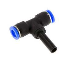 8mm x 8mm T-koppeling PBT Insteekfitting Plug NBR [2 Stuks]