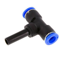 8mm x 8mm T-koppeling PBT Insteekfitting Plug NBR [2 Stuks]