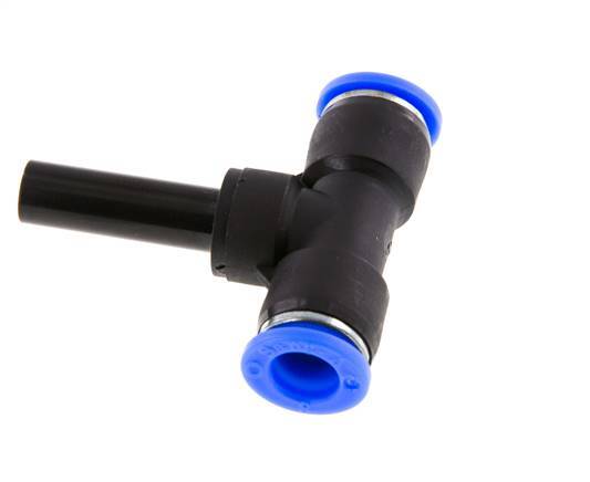 8mm x 8mm T-koppeling PBT Insteekfitting Plug NBR [2 Stuks]