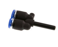 4mm x 4mm Y-koppeling PA 66 Insteekfitting Plug NBR [2 Stuks]