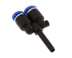4mm x 4mm Y Push-in Fitting with Plug-in PA 66 NBR [2 Pieces]