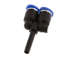 4mm x 4mm Y-koppeling PA 66 Insteekfitting Plug NBR [2 Stuks]