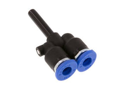 4mm x 4mm Y-koppeling PA 66 Insteekfitting Plug NBR [2 Stuks]