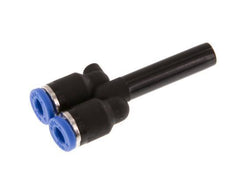 4mm x 6mm Y-koppeling PA 66 Insteekfitting Plug NBR [2 Stuks]