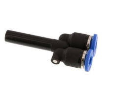 4mm x 6mm Y-koppeling PA 66 Insteekfitting Plug NBR [2 Stuks]