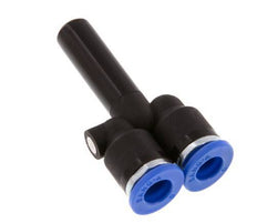 6mm x 8mm Y-koppeling PA 66 Insteekfitting Plug NBR [2 Stuks]