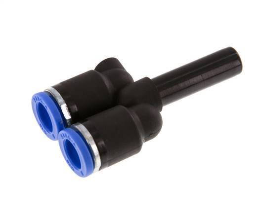 8mm x 8mm Y-koppeling PA 66 Insteekfitting Plug NBR [2 Stuks]