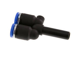 8mm x 8mm Y Push-in Fitting with Plug-in PA 66 NBR [2 Pieces]