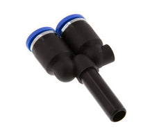 8mm x 8mm Y-koppeling PA 66 Insteekfitting Plug NBR [2 Stuks]