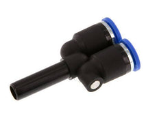 8mm x 8mm Y-koppeling PA 66 Insteekfitting Plug NBR [2 Stuks]