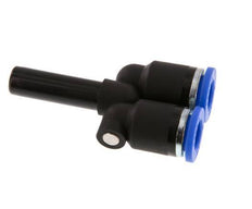 8mm x 8mm Y-koppeling PA 66 Insteekfitting Plug NBR [2 Stuks]