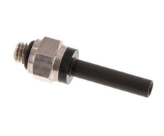 4mm x M 5 insteekfitting Messing/PA 66 buitendraad NBR [5 Stuks]