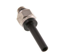 4mm x M 5 insteekfitting Messing/PA 66 buitendraad NBR [5 Stuks]