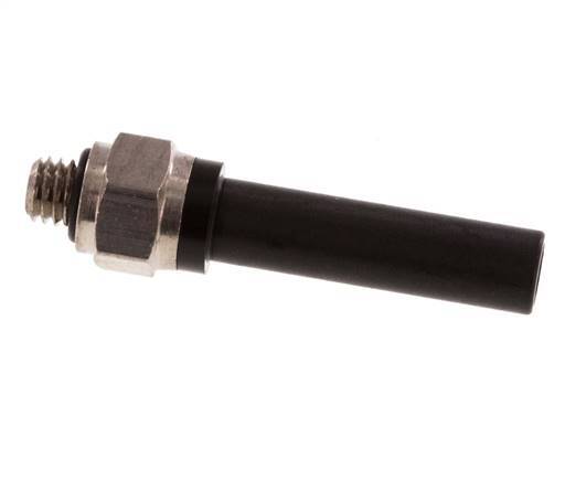 6mm x M 5 insteekfitting Messing/PA 66 buitendraad NBR [5 Stuks]
