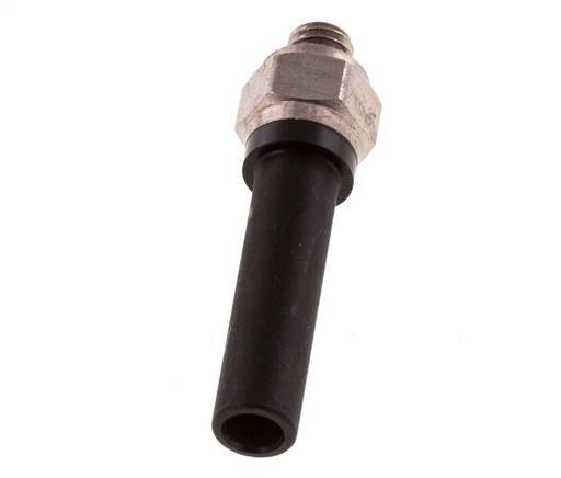 6mm x M 5 insteekfitting Messing/PA 66 buitendraad NBR [5 Stuks]