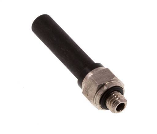 6mm x M 5 insteekfitting Messing/PA 66 buitendraad NBR [5 Stuks]