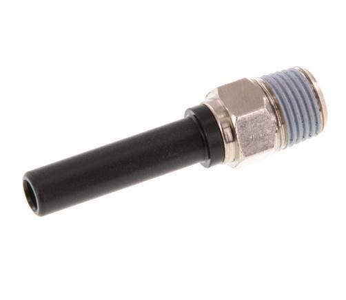 6mm x R1/8'' Plug-in Fitting with Male Threads Brass/PA 66 NBR [5 Pieces]