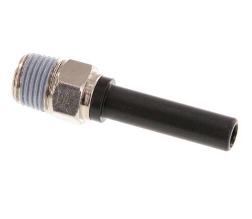 6mm x R1/8'' insteekfitting Messing/PA 66 buitendraad NBR [5 Stuks]