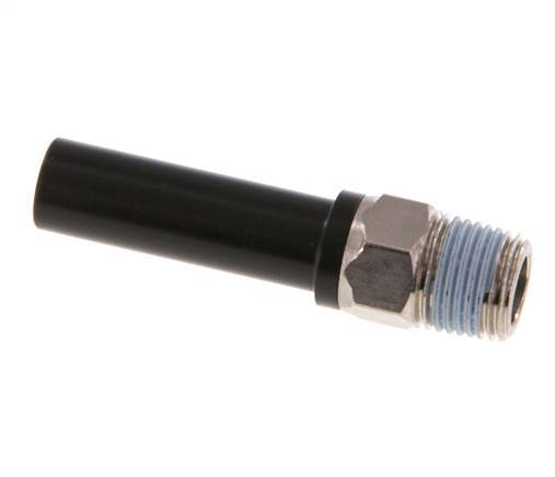 8mm x R1/8'' Plug-in Fitting with Male Threads Brass/PA 66 NBR [5 Pieces]