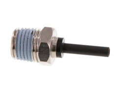4mm x R1/4'' insteekfitting Messing/PA 66 buitendraad NBR [5 Stuks]