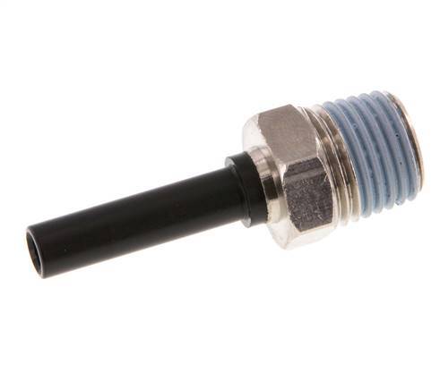 6mm x R1/4'' insteekfitting Messing/PA 66 buitendraad NBR [5 Stuks]