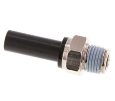 10mm x R1/4'' insteekfitting Messing/PA 66 Buitendraad NBR [2 Stuks]