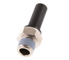 10mm x R1/4'' insteekfitting Messing/PA 66 Buitendraad NBR [2 Stuks]