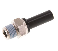 10mm x R1/4'' insteekfitting Messing/PA 66 Buitendraad NBR [2 Stuks]