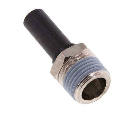 12mm x R1/4'' insteekfitting Messing/PA 66 Buitendraad NBR [2 Stuks]