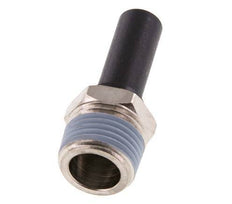12mm x R1/4'' insteekfitting Messing/PA 66 Buitendraad NBR [2 Stuks]