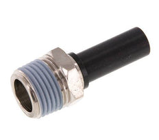 12mm x R1/4'' insteekfitting Messing/PA 66 Buitendraad NBR [2 Stuks]