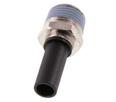 12mm x R1/4'' insteekfitting Messing/PA 66 Buitendraad NBR [2 Stuks]